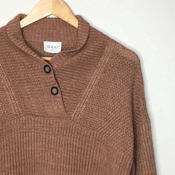 Wrap London Sz M Knit Sweater - Picture 1 of 5